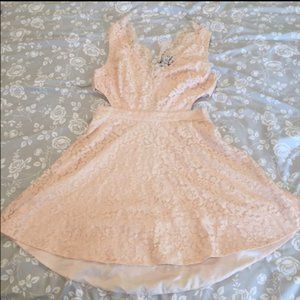 Marciano Side Cut Out Lace Dress Size 6